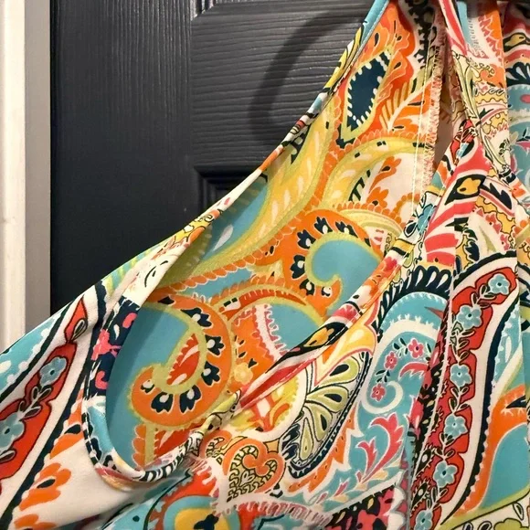 Spense Multicolor Paisley Blouse - Picture 3 of 8